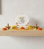 Marble Startng Of Mool Mantra Showpiece Wih Metal Stand
