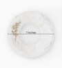 White  Marble Round Trivet