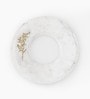 White  Marble Round Trivet