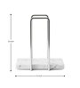 Silver Marble Towel Holder