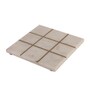 Marble Trivet Platter Brass Inlay