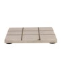 Marble Trivet Platter Brass Inlay