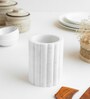 White Marble Utensil Holder