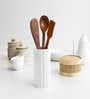White Marble Utensil Holder