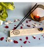 Marble with Blue Agate Guru Ji Incense Stick Holder
