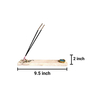 Marble with Turquoise Agate Ik Onkar Ik Onkar Incense Stick Holder