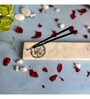 Marble with White Agate Guru Ji Incense Stick Holder