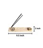 Marble with White Agate Guru Ji Incense Stick Holder