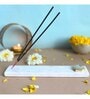 Marble with White Agate Incense Stick Holder