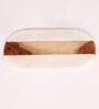 Abstract White Marble Cheese Board