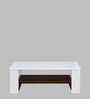 Marcel Coffee Table In White & Wenge Finish