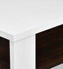 Marcel Coffee Table In White & Wenge Finish