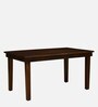 Marden Sheesham Wood 6 Seater Dining Set in Scratch Resistant Provincial Teak Finish