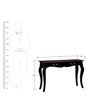 Margaret Console Table in Dual Tone Finish