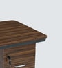 Margaret Office Table 1.4 M In Brown Colour