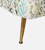 Maria Fabric Wing Chair In Multicolour