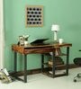 Mariann Sheesham Wood Study Table Rustic Teak