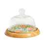 Marigold Cake Cloche | Wood