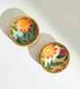Marigold Mini Snack Bowls (Set of 2)| Wood