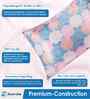 Marigold Floral Premium 3D Printed Pillow Covers (Set of 2) With 1Pc Scrunchie Free
