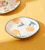 Marigold Quarter Plate | Handpainted Stoneware