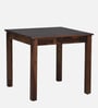 Marin Sheesham Wood 2 Seater Dining Set In Scratch Resistant Provincial Teak Finish