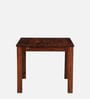 Marin Sheesham Wood 4 Seater Dining Set in Scratch Resistant Honey Oak Finish