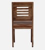 Marin Sheesham Wood 4 Seater Dining Set in Scratch Resistant Rustic Teak Finish