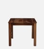 Marin Sheesham Wood 4 Seater Dining Set in Scratch Resistant Rustic Teak Finish