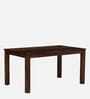 Marin Sheesham Wood 6 Seater Dining Set in Scratch Resistant Provincial Teak Finish