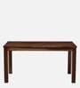 Marin Sheesham Wood 6 Seater Dining Set In Scratch Resistant Rustic Teak Finish