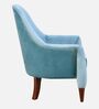 Marine Fabric Sofa  Chair in Aqua Blue Color