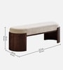 Marino Bench In Beige Color