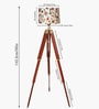 Marinor Heritage Solid Wood Tripod Lamp