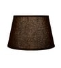 Mario Black Cotton Solid Lampshade
