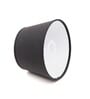 Mario Black Cotton Solid Lampshade
