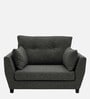 Mario Fabric 1 Seater Sofa in Charcoal Grey Colour