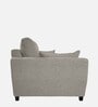 Mario Fabric 1 Seater Sofa in Lit Grey Colour