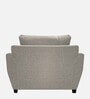 Mario Fabric 1 Seater Sofa in Lit Grey Colour