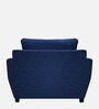 Mario Fabric 1 Seater Sofa in Royal Blue Colour