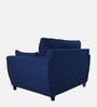 Mario Fabric 1 Seater Sofa in Royal Blue Colour