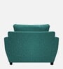 Mario Fabric 1 Seater Sofa in Sea Green Colour