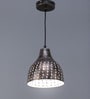Neston Porous Grey Metal Hanging Light
