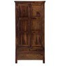 Maritsa Wardrobe with two drawers in Provincial Teak Finish on Rent