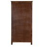 Maritsa Wardrobe with two drawers in Provincial Teak Finish on Rent