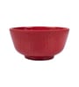 Red Hammered Melamine 300 ml  Soup Bowls