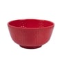 Red Hammered Melamine 300 ml  Soup Bowls