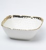 Antique Off White Ceramic 1 pc Serving Bowls