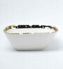 Antique Off White Ceramic 1 pc Serving Bowls