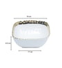 Antique Off White Ceramic 1 pc Serving Bowls